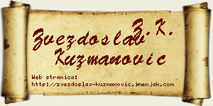 Zvezdoslav Kuzmanović vizit kartica